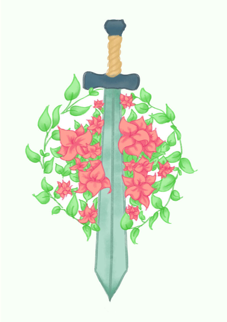 flower sword